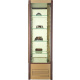 Шкаф холодильный Carboma D4 VM 800-1 (R800C) (0109-0102 (коричн-золот) 4 дв, решетки), превью 4