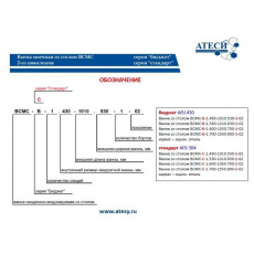 Ванна моечная с рабочей поверхностью Atesy ВСМС-Б-1П.530-1210.680-1-02 (ВМС-1/530 с бортом), фото 3