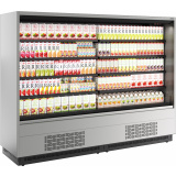 Холодильная горка Carboma FC20-07 VM 2,5-2 0300 (версия 2.0) (9006-9005)(боковины металлические), фото 1