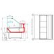 Нейтральная витрина Carboma BAVARIA 2 GC110 N 2,0-1 0011-9006, превью 2
