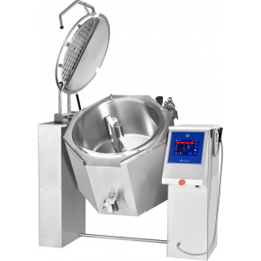 Пищеварочный котёл Abat КПЭМ-100-ОМП со сливным краном, фото 4