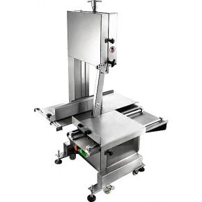 Пила для мяса Hurakan HKN-SE/2580 INOX подвижный стол, фото 1