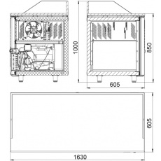 Холодильный стол Polair TM3pizza-GC, фото 3