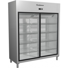 Холодильный шкаф Carboma R1400К INOX, фото 1