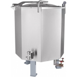 Пищеварочный котёл Abat КПЭМ-400П со сливным краном, фото 1