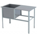 Ванна моечная с рабочей поверхностью Atesy ВМС-1/600, фото 1