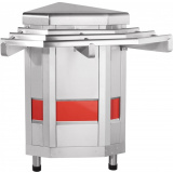 Поворотный модуль Abat МП-45КМ нержавеющая сталь, фото 1